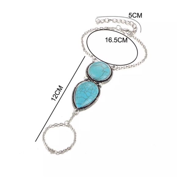 Boho Style Hand Harness Bracelet - Picture 5 of 5